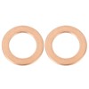 X AUTOHAUX Metric Thread M10 x 1.5 mm Hollow Bolts