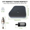 FS 55R FS90R Air Filter Fuel Line Primer Bulb Tune