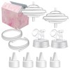 Pump Parts Compatible with Spectra S1/S2/9Plus Breast Pump Replacements with