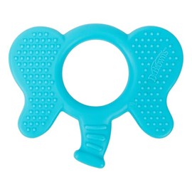 Dr. Brown's Flexees Friends - Mordedor de silicona con elefante, color azul