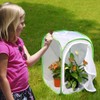 RESTCLOUD Professional Butterfly Habitat Insect Cage Caterpillar Enclosure Pop-up Polyester