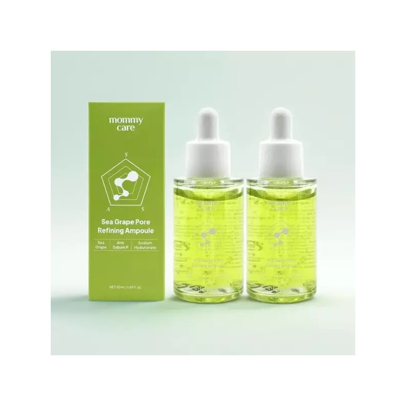 MamiCare 마미케어 바다 포도 리파이닝 모공 앰플 50ml 2개 Mamicare