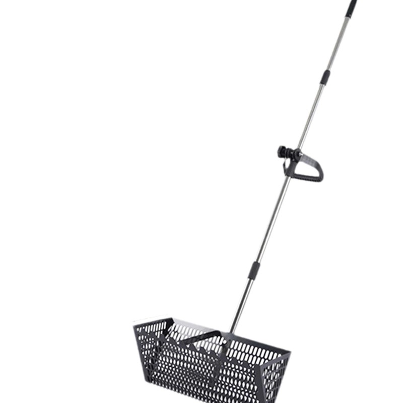 LOVIVER Sand Rake Scooper, Easy Cleanup, Multifunctional,Carbon Steel, Convenient Premium
