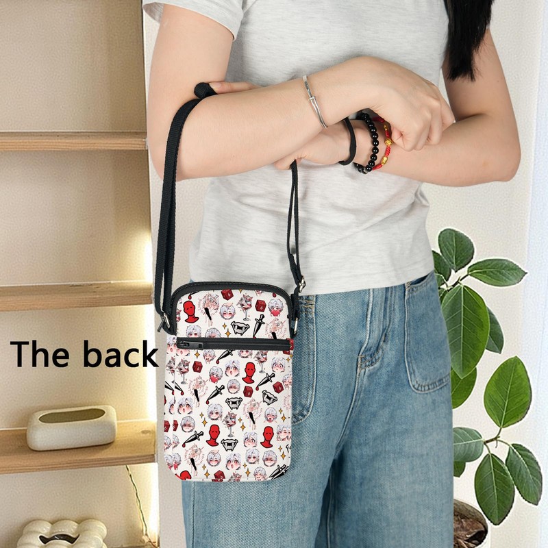 KEYCHIN BG3 Astarion Crossbody Bag BG3 Gamer Gifts Astarion Shoulder