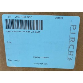 Geberit Sig 12 243.168.00.1 Rough Install Set Surf even C/C  NEW