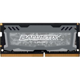 Crucial Ballistix Sport LT 2400 MHz DDR4 DRAM Laptop Gaming Memory Single 8GB CL16 BLS8G4S240FSD (Gray)