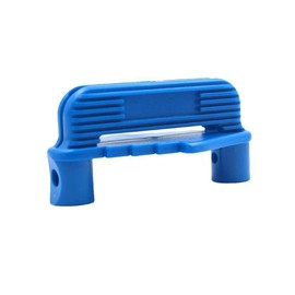 Center Scriber Line Scriber, Blue Woodworking Marking Offset Marking Tool Marking Center Finder Tool, Wood Scribe Marking Gauge Fits Standard Wooden Pencils