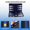 GSE Games & Sports Expert Premium Leather Backgammon Board Game