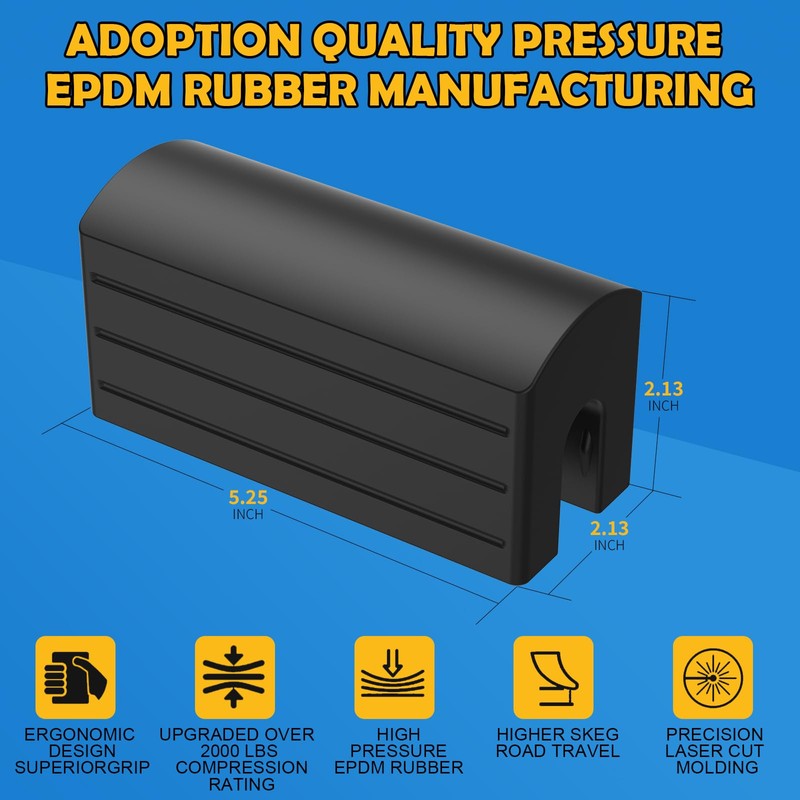 Boat Transom Saver, Outboard Motor Support, Single Ram Wedge, Boat