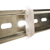 Set of 10 Strain Relief or Cable Relief for 35 mm DIN Support Rail / DIN Rail (10)