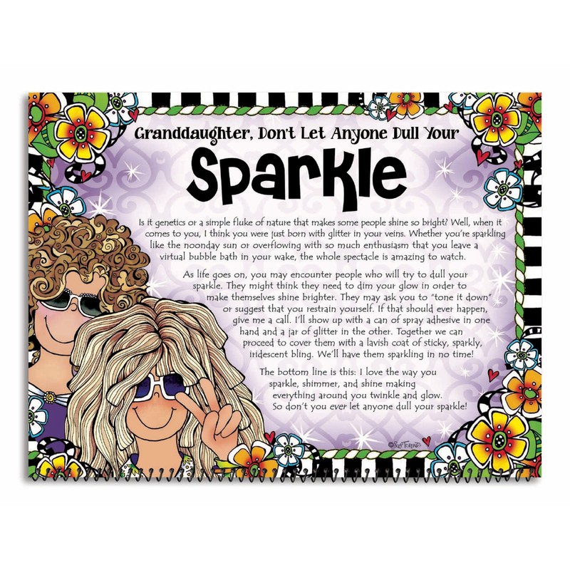 Blue Mountain Arts 2026 Wall Calendar — My Incredible Granddaughter,