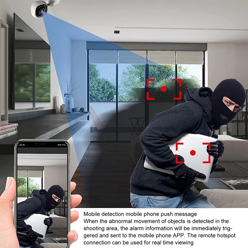 A3 Wireless Security Camera, 1080P HD WiFi Surveillance Camera, Night