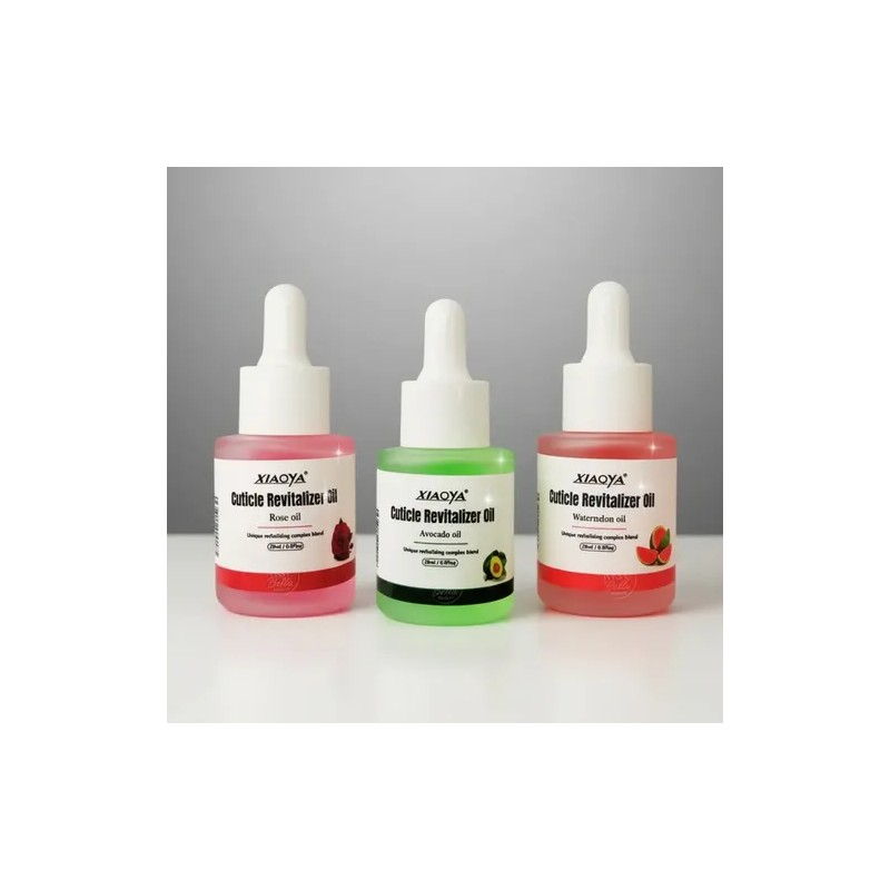 3 Pzas De Aceite Hidratante Para Cutículas Manicure Pedicure
