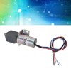 12V Electric Exhaust Solenoid High Accuracy Anti Interference 4 Wire