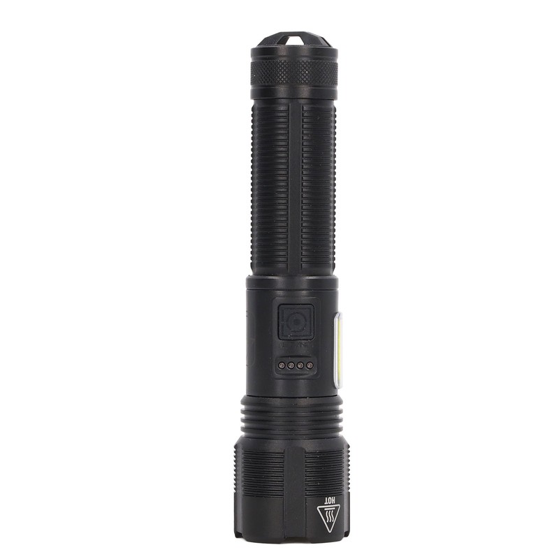 LED Flashlight USB Charging High Light IPX4 Waterproof Zoomable Handheld
