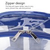 PVC Transparent Backpack Portable PVC Zipper Design High Capacity Clear