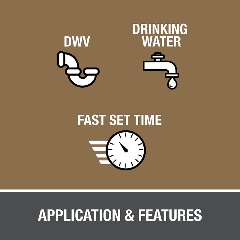 Oatey Oatey-31012, 4 oz, Clear