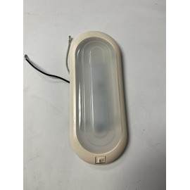 SunLink PCDS01N-085 12V 12 Diode 6W SMD LED RV Camper Interior Dome Light Cream