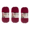 Loops & Threads Impeccable Yarn 4.5 oz Burgundy (3-Pack)