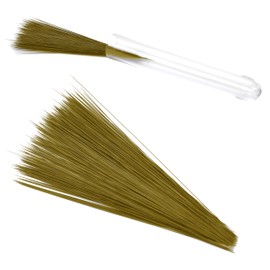 Handmade Animal Whiskers Kit - 250 Pieces of Brown 2 Inch Faux Fur Needle Felting Animal Whiskers for Crafting