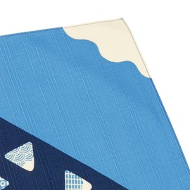 Hamamonyo Kofu (Furoshiki, 19.7 inches (50 cm), Mt. Fuji Musubi, Navy Blue