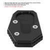 Foot Side Stand Extension Pad Plate, Convenient Durable Motorcycle Kickstand