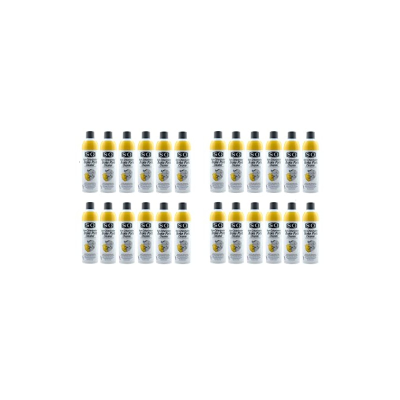 SQ Brake Cleaner Non Chlorinated, 24 Pack, 14.5 OZ per