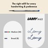 Lamy 2000 black - elegant rollerball pen in robust fibreglass
