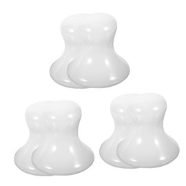 Baluue 3sets Jade Guasha Facial Tool Face Massage Tool Massage Stone Massager Facial Scraping Stone 2pcs*3