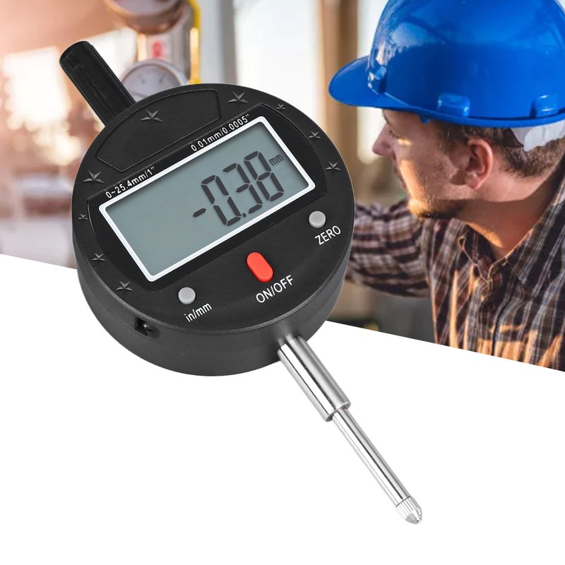 Digital Dial Indicator High Accuracy Electronic Dial Gauge IP54 Waterproof
