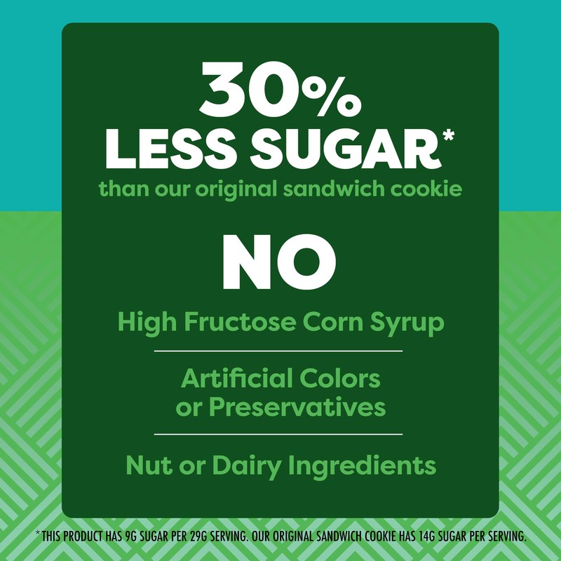 Glutino Gluten Free Mint Flavored Sandwich Cookies, Gluten Free Snacks,