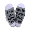 JTOUK Raider Socks If You Can Read This The Game
