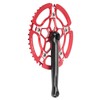 BCD130mm Bike Crankset Crank Arm Aluminium Alloy 47T Single Speed