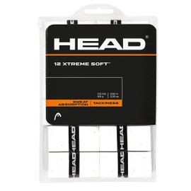 HEAD Unisex_Adult 12 Xtremesoft Grip Tape, White, standard size