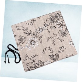 Operitacx 2pcs 20 Canvas Brush Roll-up Bag Large Capacity Pen Bag Pencil Case for Artists Organized Paint Brush Storage