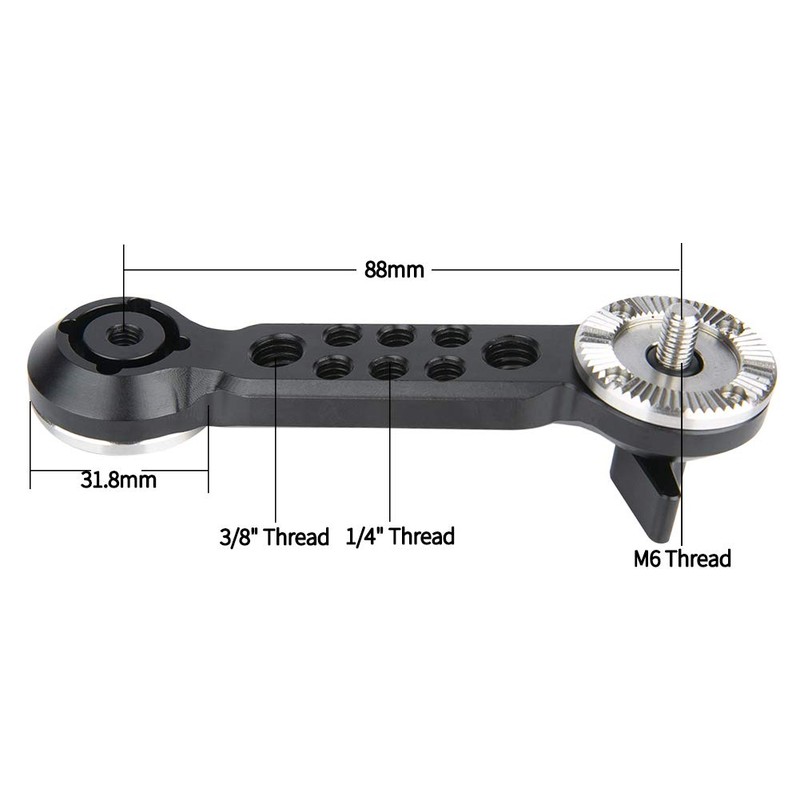 NICEYRIG Rosette Arm, Standard Rosette Extension Arm and More Compatible