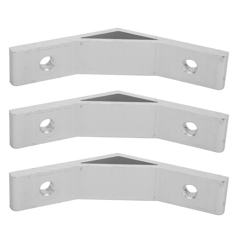 MOUMOUTEN Aluminium Profile Corner Braces Bracket, 10 Pieces Bracket Angle