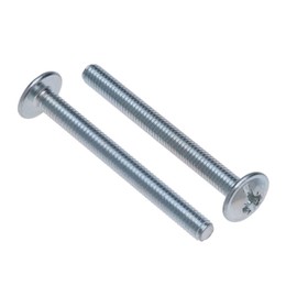 Door Knob Handle Screws M5 16mm (Pack of 10) Furniture Machine Bolts Fixing Knobs Handles Pan Washer Head Zinc Plated for Kitchen Bedroom Drawer Wardrobe Cabinet Dresser Cupboard Closet (5mm x 16mm)