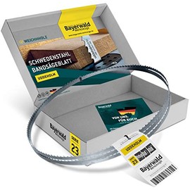 Bayerwald Uddeholm Band Saw Blade 1875 x 10 x 0.5 x 4 ZpZ / 6 mm ZAB / for All Standard Wood Types