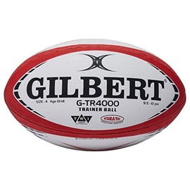 Gilbert G-TR4000 Rugby Training Ball - Red (4)