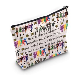 JYTAPP Musical Cosmetic Makeup Bag Six Music Musical Merchandise Musical Lover Travel Makeup Bag