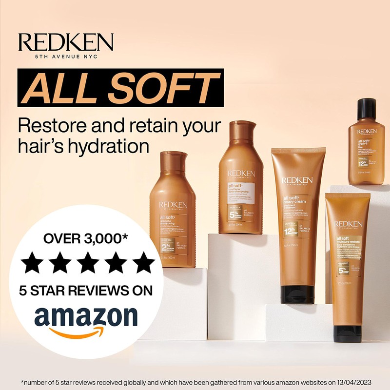 REDKEN All Soft Moisture Restore, Leave In Conditioning Moisture Boost
