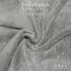 ddice Soft Absorbent Face Towels, Set of 5, Microfiber, Dry