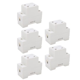 Power Socket 5 Hole 250V Durable Material Stable Sockets Safe Sturdy Industrial Modular Socket