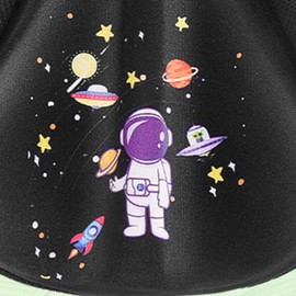 Harilla Cartoon Kids Bike Seat Cover Seat Cushion Cover Seat Protector Bike Saddle Covers Breathable Memory Foam Bike Seat Cover Child Bike Accessories for Kids Boys Girls, M Astronaut