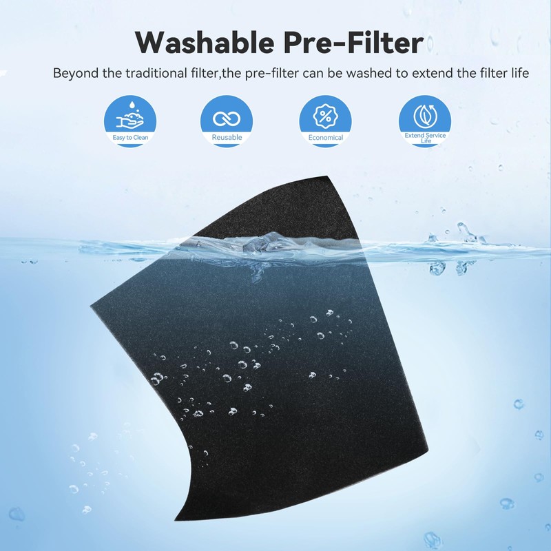 P280 P260 Air Purifier Replacement Filter,Only Compatible with TPLMB/YARIKI P280
