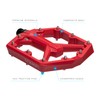 Crank Brothers Bicycle Pedals Stamp 1 Large Red Gen 2