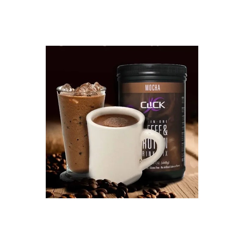 Haga Clic En Todas-en-uno De Proteínas Y Café Meal Replaceme