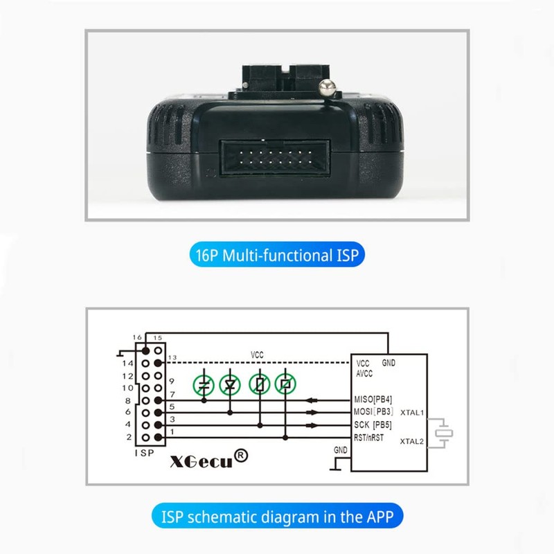 Adsvakuth T48 Programmer Support More Than 31000 ICS for EPROM/MCU/SPI/Nor/NAND