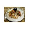 10 Inch Microwave Tempered Borosilicate Glass Plate Cover with Red